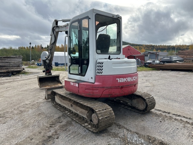 1378200-7 Bandgrävare med rototilt Takeuchi TB153FR -2009