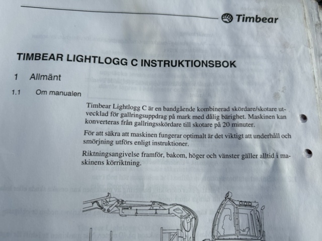 1378201-49 Kombimaskin skördare/skotare Timbear Lightlogg C
