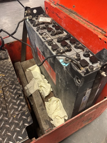 1296748-6 Motviktstruck Steinbock EFG 125 T (1986)