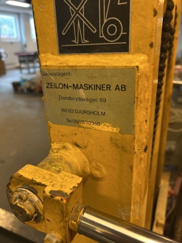 1296748-16 Motviktstruck Steinbock EFG 125 T (1986)