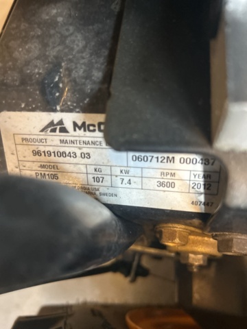 1296799-12 Snöslunga McCulloch ( Reperationsobjekt )