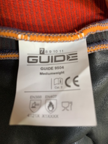 1429774-3 9 st Arbetshandskar Guide 9504 & 9503, Strl 7