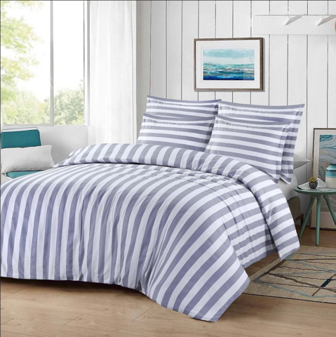 1299812-1 2 st Bäddset Cotton Grace, Royal Denim