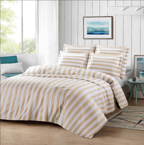 1299823-1 2 st Bäddset Cotton Grace, Royal Nougat