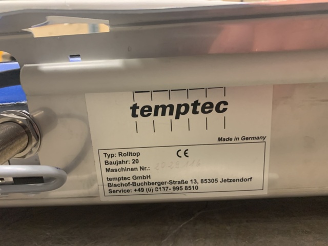 1429821-8 Luftridå Temptec Rolltop