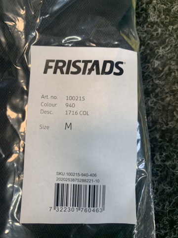 1430747-4 4 st Pikétröjor Fristads 100215, Strl M