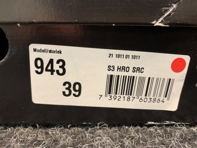 1430938-5 Skyddsskor Arbesko 943, Strl 39