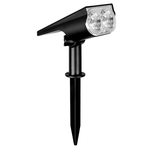 1431012-4 8 st LED-spotlight Solcellsdriven, 2-LED IP65 - Fri frakt