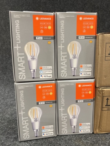 1241495-2 8 st LED-lampor Ledvance Filament Classic P 40 E14 Dimmable