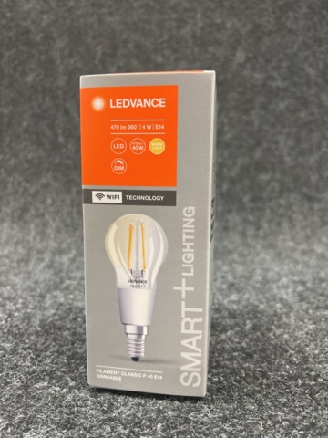 1241495-4 8 st LED-lampor Ledvance Filament Classic P 40 E14 Dimmable
