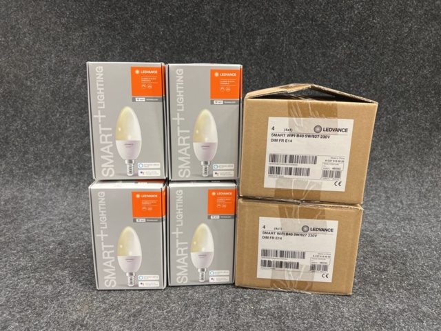 1241502-1 8 st LED-lampor Ledvance Classic B 40 E14 Dimmable