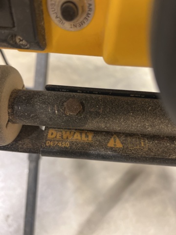 1431161-8 Table saw with stand - DeWalt DW745-QS