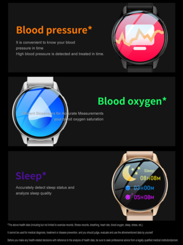 1431760-5 Smartwatch PRO – Heart Rate Monitoring, Sports Modes & Magnetic Charging - Free Shipping