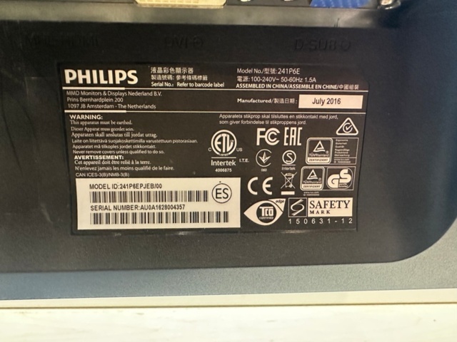 1431807-9 Computer monitors 4pcs