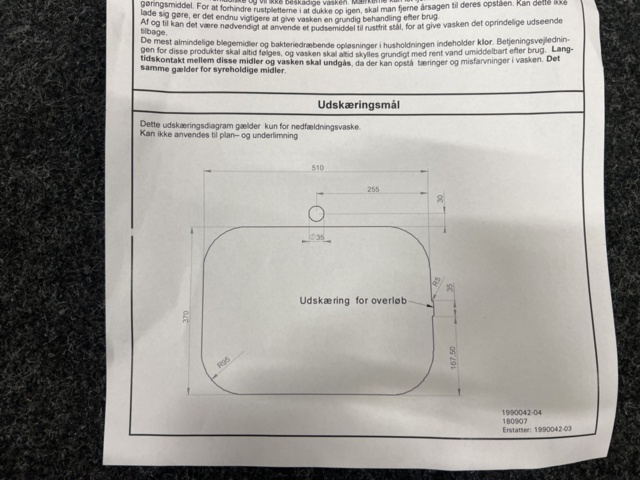 1422933-9 Diskho Intra Barents BK480B1-R025 Insatsbänk