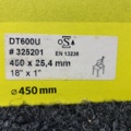 1429714-2 Diamantkapskiva Klingspor DT600 U 450x25,4 mm