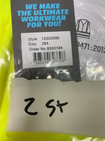 1431860-5 5 st Regnbyxor Gesto, Strl XL-3XL