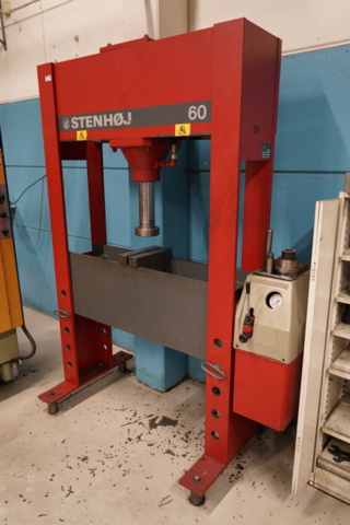 1403963-7 Stenhøj FlexiPress FP60 – El hydraulisk verkstadspress 60 ton