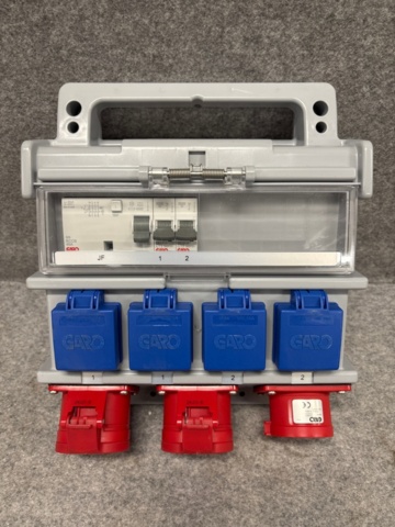 1368115-3 Byggcentraler 2st, 1 låda 3-fas kabel