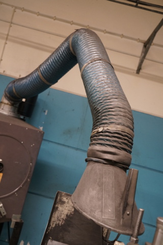 1403969-3 Nederman Extraction system on stand – complete with hose and filter