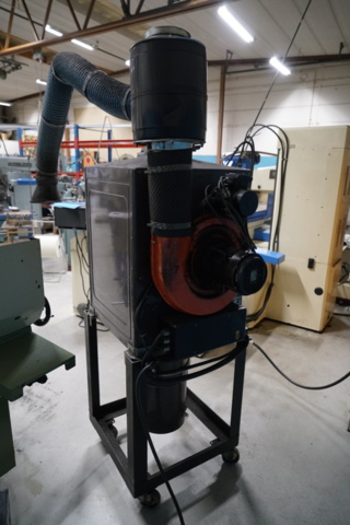 1403969-6 Nederman Extraction system on stand – complete with hose and filter