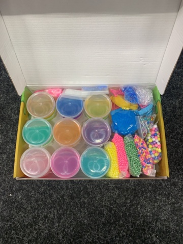 1431889-9 Slime-kit, stressbollar, tetris m.m.