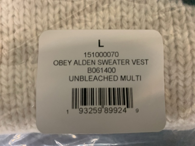 1421329-12 10 st klädesplagg, Strl L