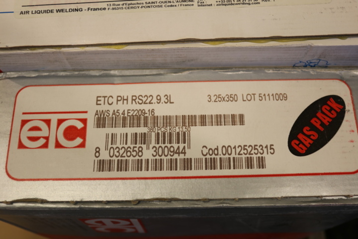 1416625-15 Svetselektroder