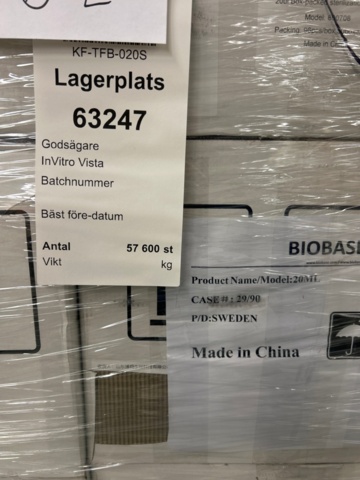 1368033-26 Stort parti med laboratorietillbehör och utrustning - ca 700 000 artiklar