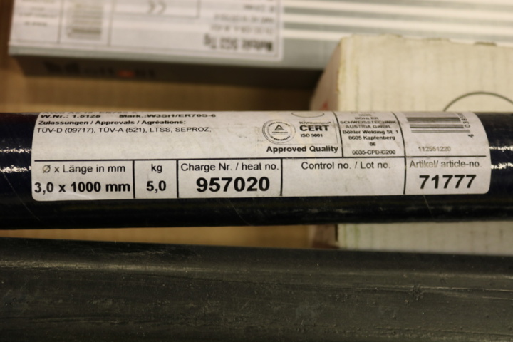 1416626-20 Svetselektroder