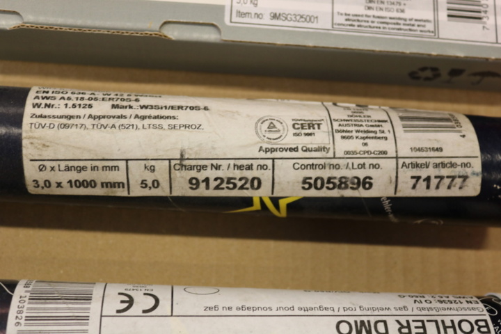 1416626-22 Svetselektroder