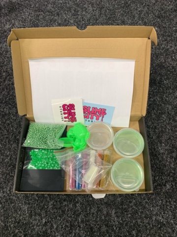 1431974-5 Slime-kit, tetris, stressbollar m.m.