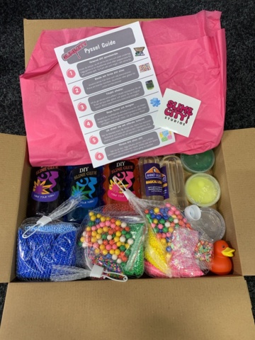 1431974-11 Slime-kit, tetris, stressbollar m.m.