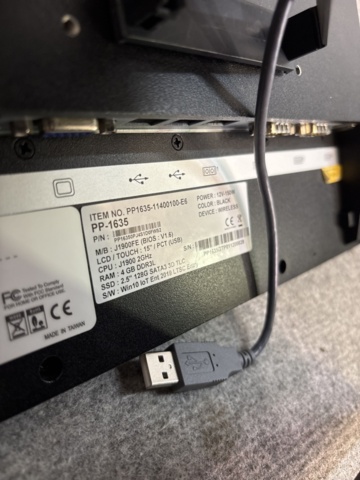 1420903-5 Cash register system with receipt printer - FEC PP-1635 and Star Micronics