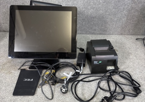 Kassasystem med kvittoskrivare - FEC PP-1635 och Star Micronics