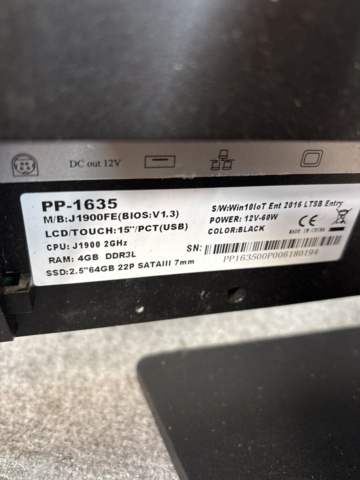 1420909-4 Kassasystem med kvittoskrivare - FEC PP-1635 och Star Micronics