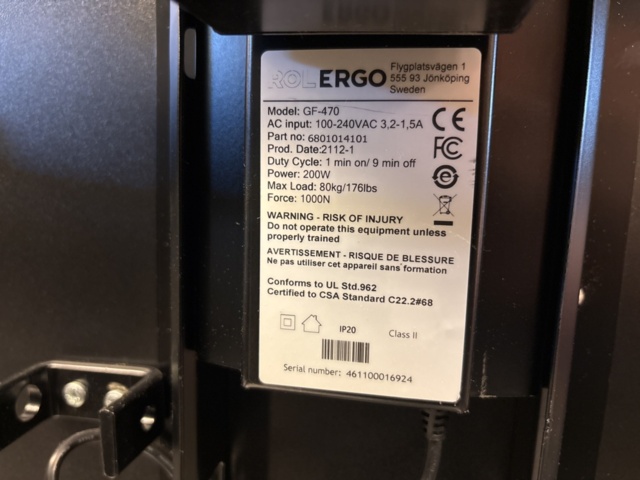 1409272-9 Parti med elektriska skrivbord och kontorsstolar -10 arbetsplatser - Herman Miller & Rol Ergo