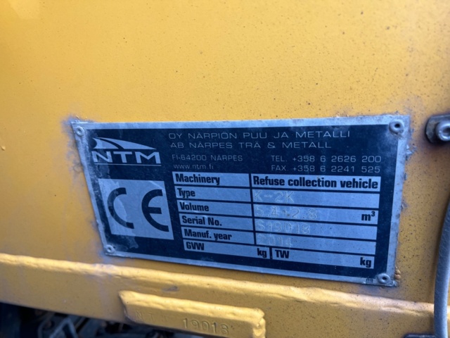 1338330-15 Sopbil med delad komprimator - Volvo Lastbilar FL16 250 -2014