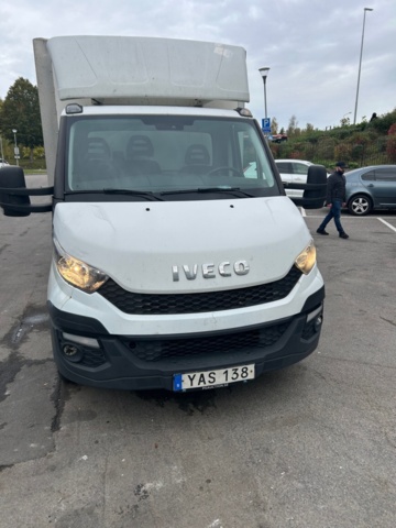 1432184-9 Iveco Daily 35-130 Chassi Cab 2.3 JTD Hi-Matic, 126hk, 2016