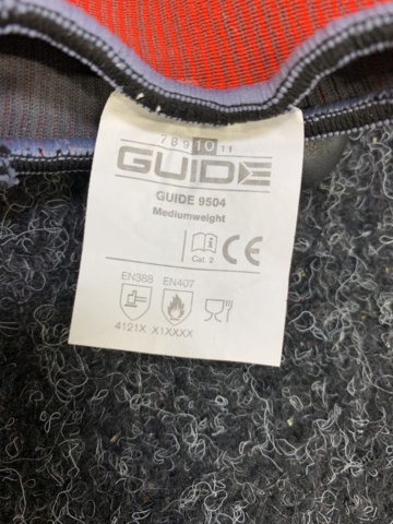 1429778-6 9 st Arbetshandskar Guide 9504 & 9503, Strl 10