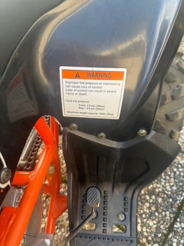 1352516-9 Barnfyrhjuling Kayo AT 110 Predator 110cc