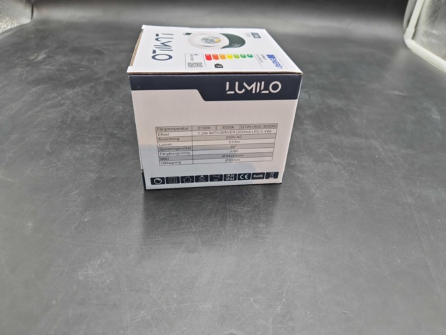 1432423-5 Downlights. 50 pcs - Lumilo LEIA W 3CCT White Dimmable LED spot