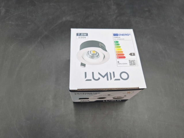 1432433-3 Downlights. 20 st - Lumilo LEIA W 3CCT Vit Dimbar LED-spot