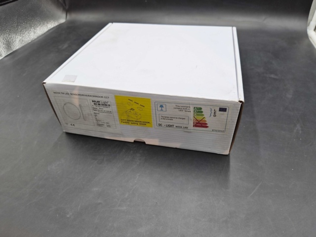 1432446-2 Lampa, 5 st - Solar Light, Nova LED-plafond med sensor – 7W, CCT 3000–4000K, vit