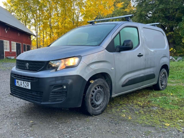 1432437-3 Peugeot Partner L1 1.5 BlueHDi 75 Manuell, 76hk, 2020