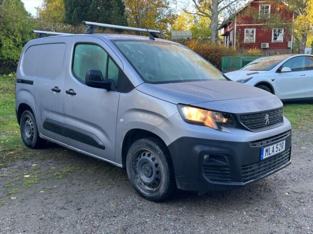 1432437-5 Peugeot Partner L1 1.5 BlueHDi 75 Manuell, 76hk, 2020