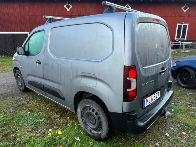 1432437-9 Peugeot Partner L1 1.5 BlueHDi 75 Manuell, 76hk, 2020