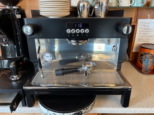 1388561-4 Espressomaskin Crem, kaffekvarn Zenith