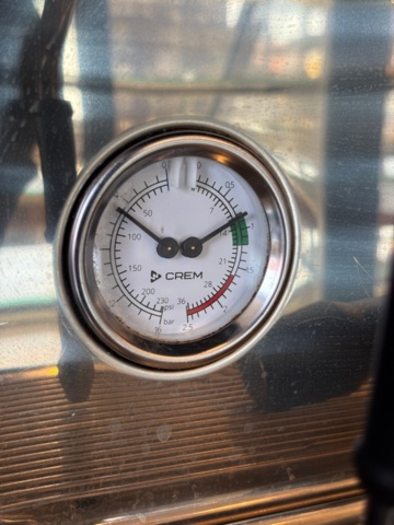 1388561-6 Espressomaskin Crem, kaffekvarn Zenith