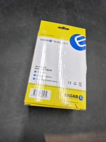 1432515-3 Digital Multimeter, 2 st - Sagab, med automatisk områdeval